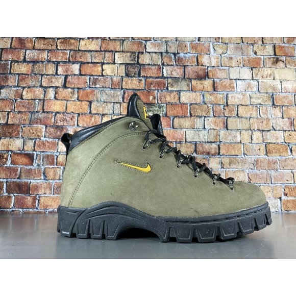 Nike ACG Men's Size Boots Shoes Hiking Trail Black 90s 980507 Vtg